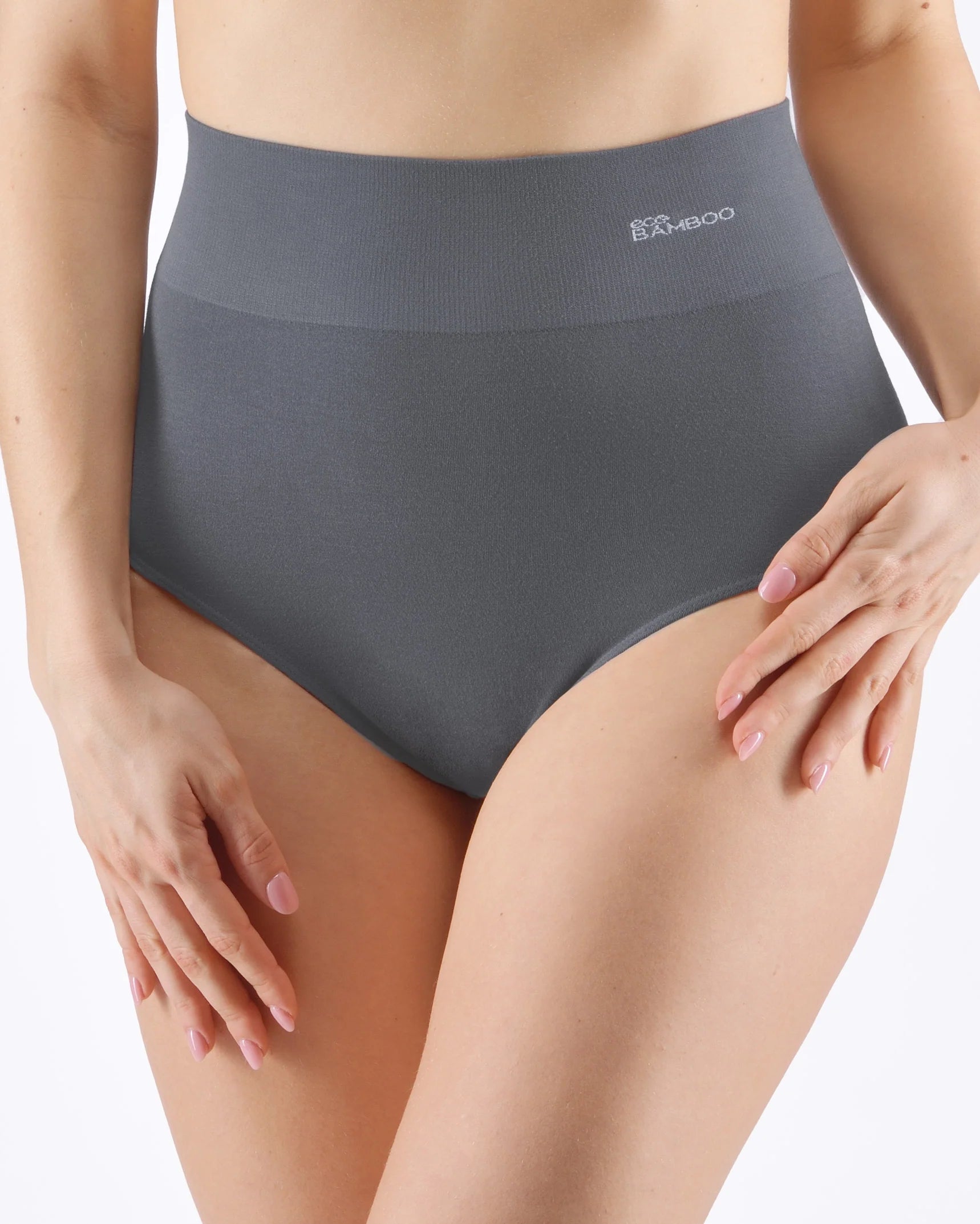 High Waist Bamboo Briefs