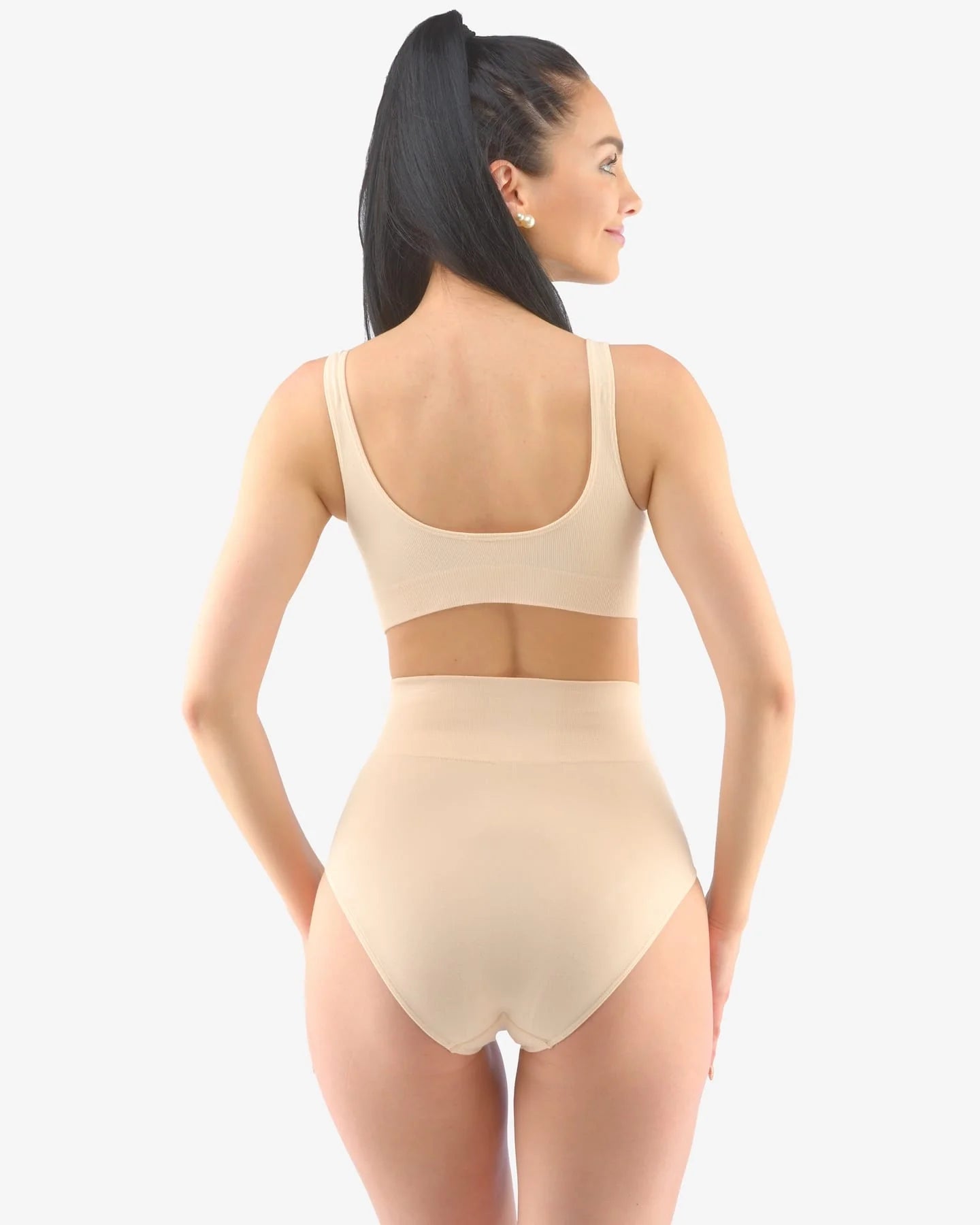 High Waist Bamboo Briefs