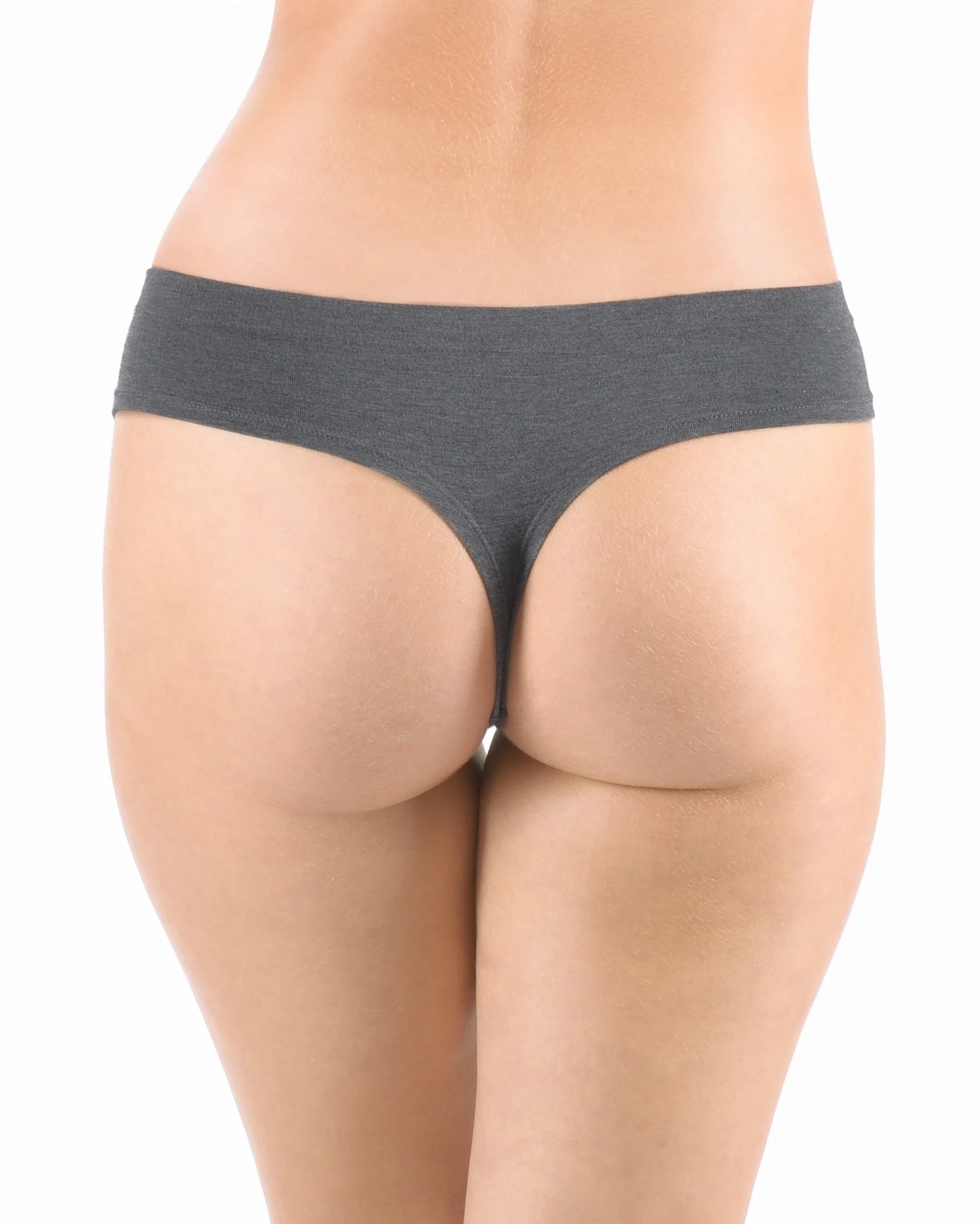 Wide Waist Bamboo Thong