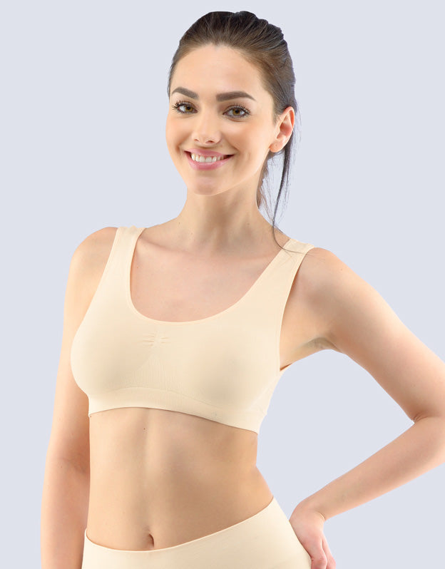 Wide Strap Bamboo Bra