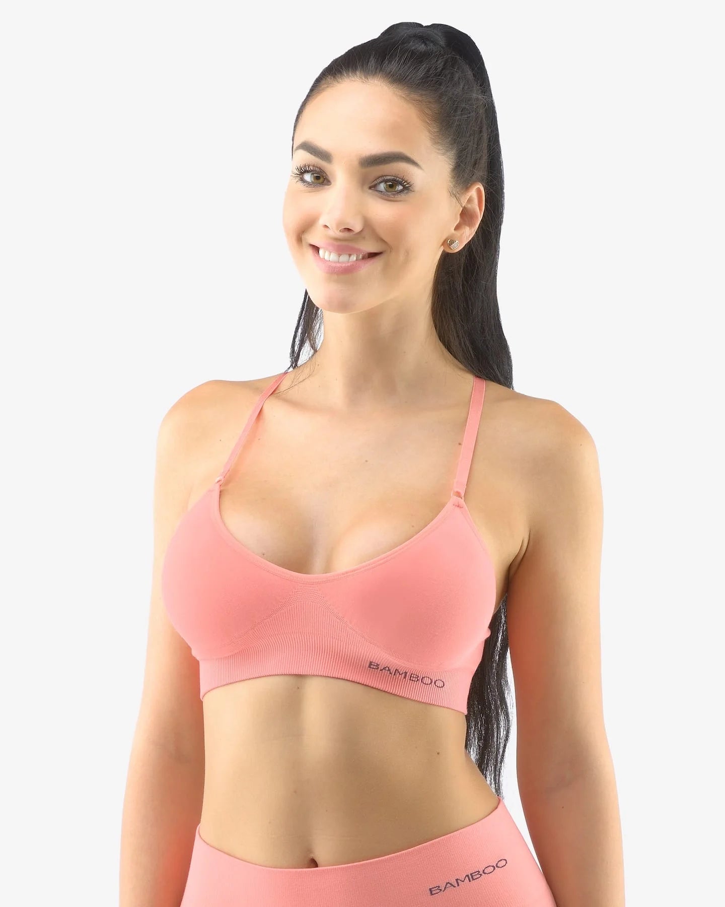 Padded Bamboo Bra with adjustable straps