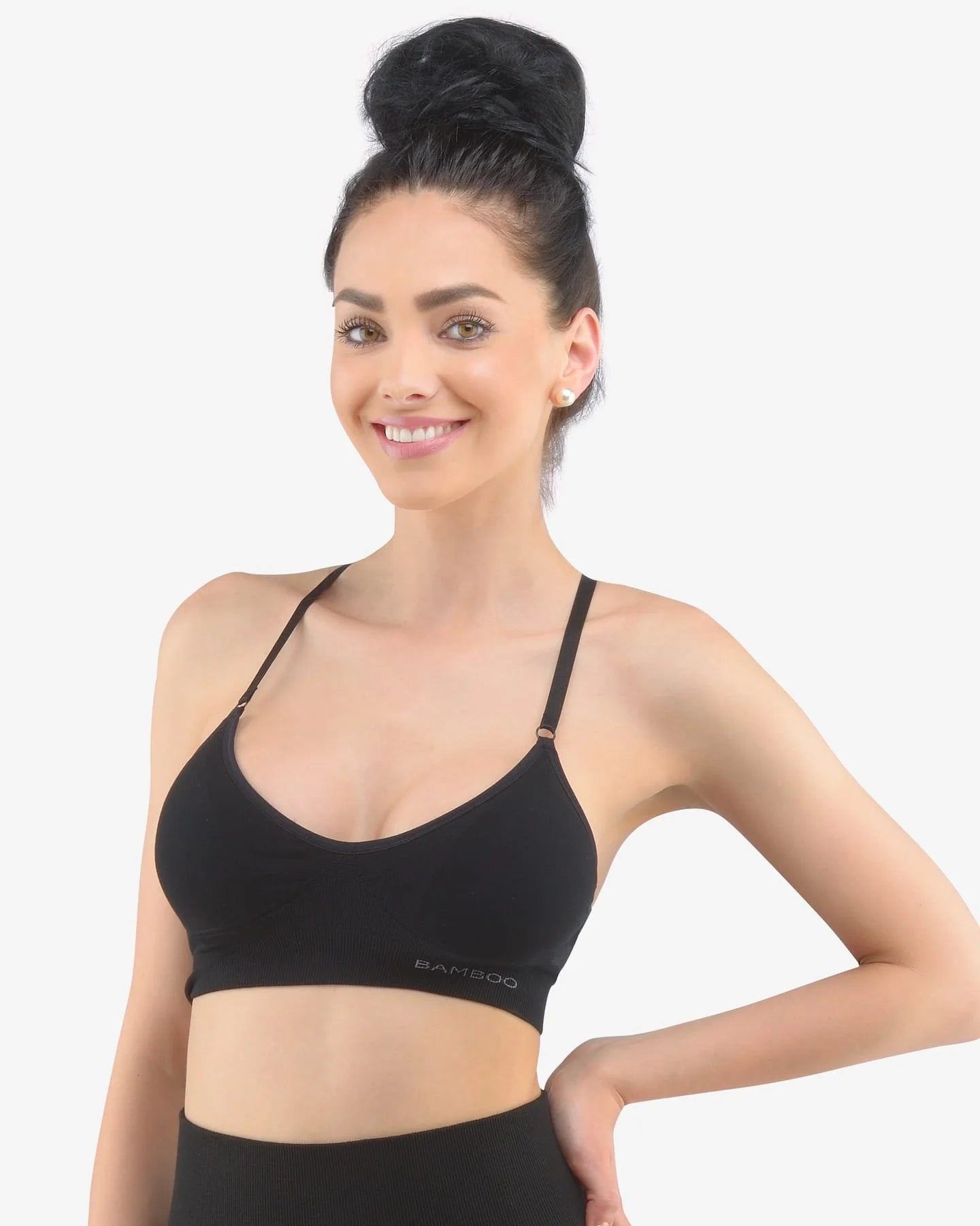 Padded Bamboo Bra with adjustable straps