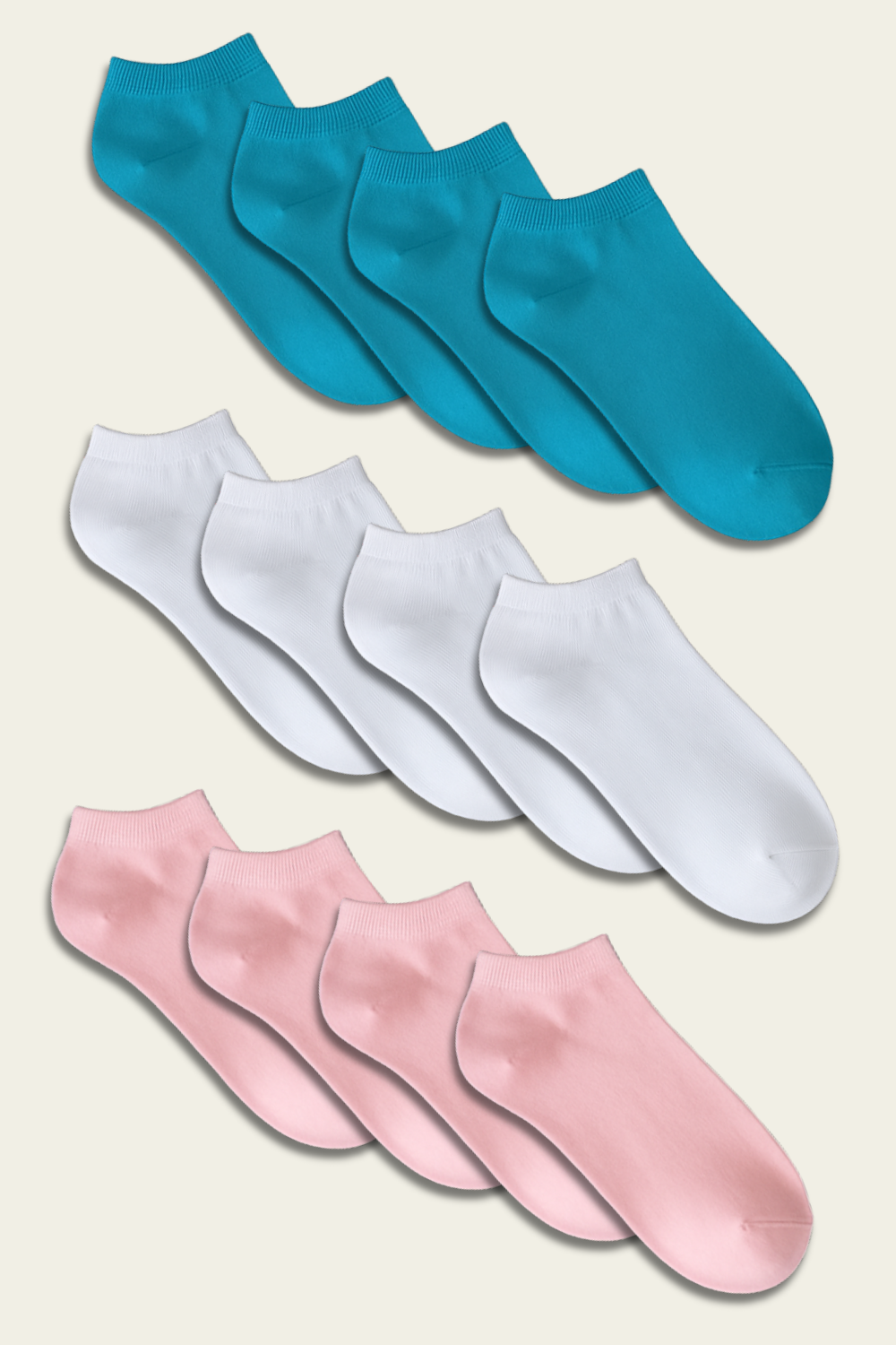 Low Bamboo Socks - 6 pairs