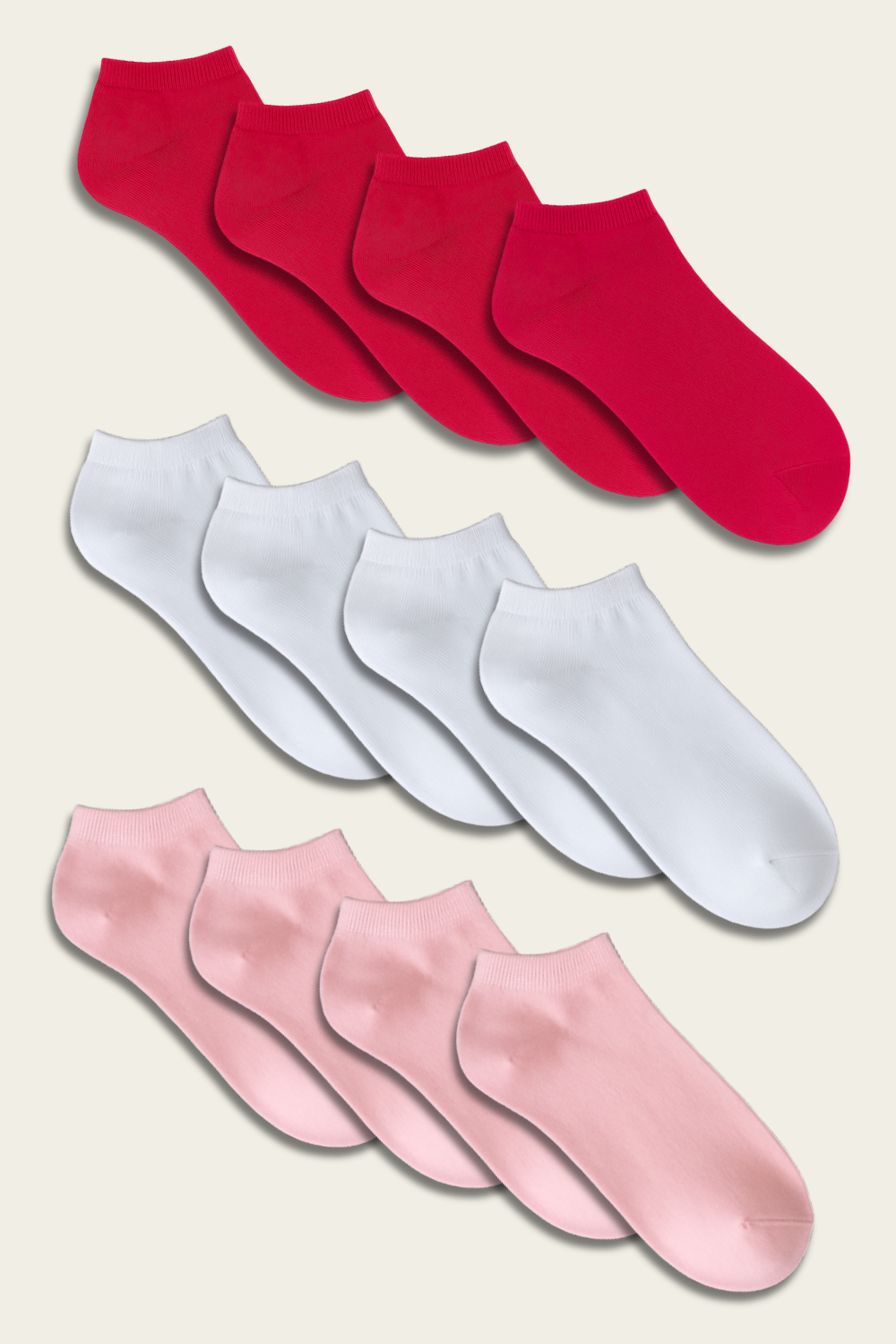Low Bamboo Socks - 6 pairs