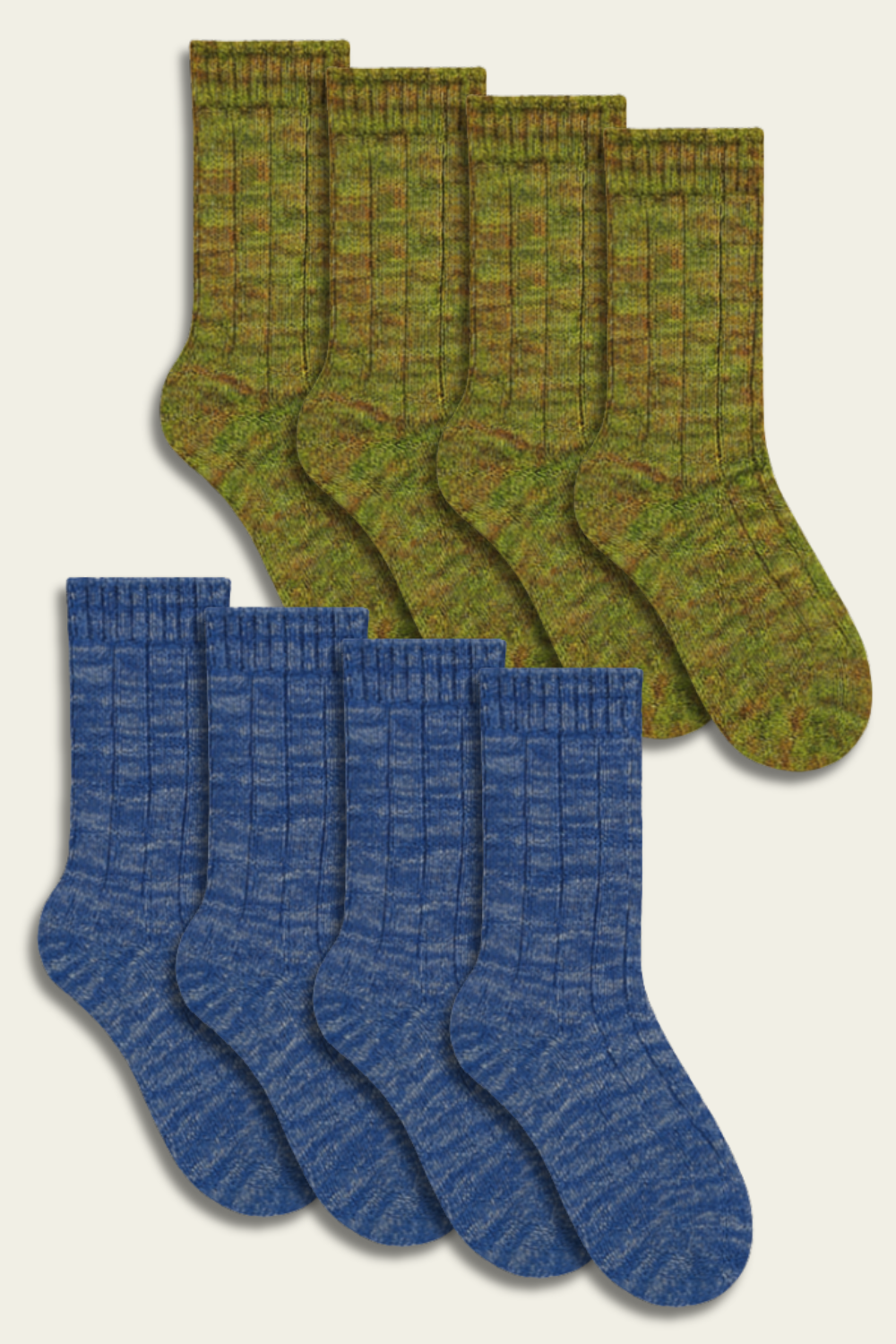Thicker Bamboo Socks - 4 pairs