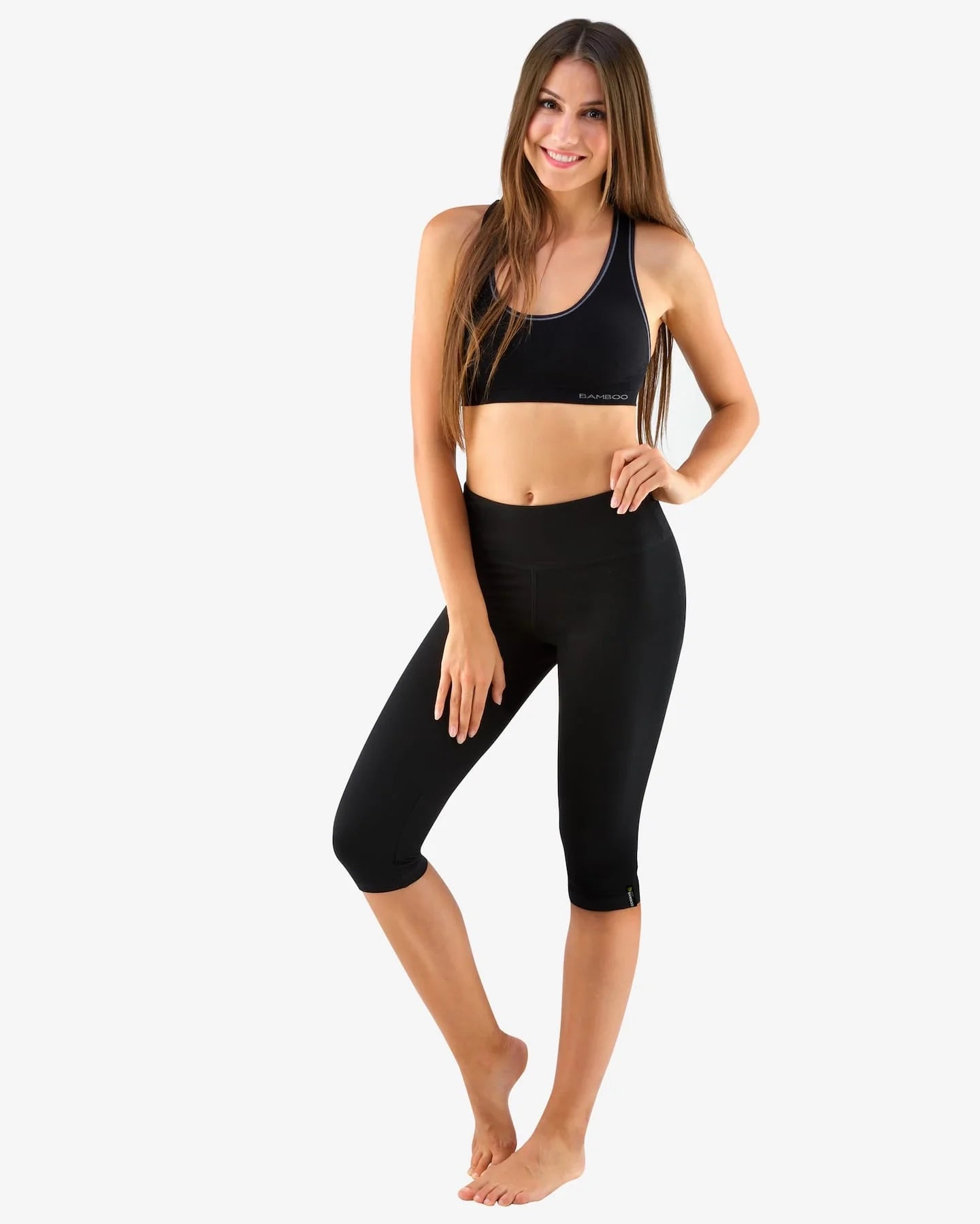 Capri Bamboo Sports Leggings