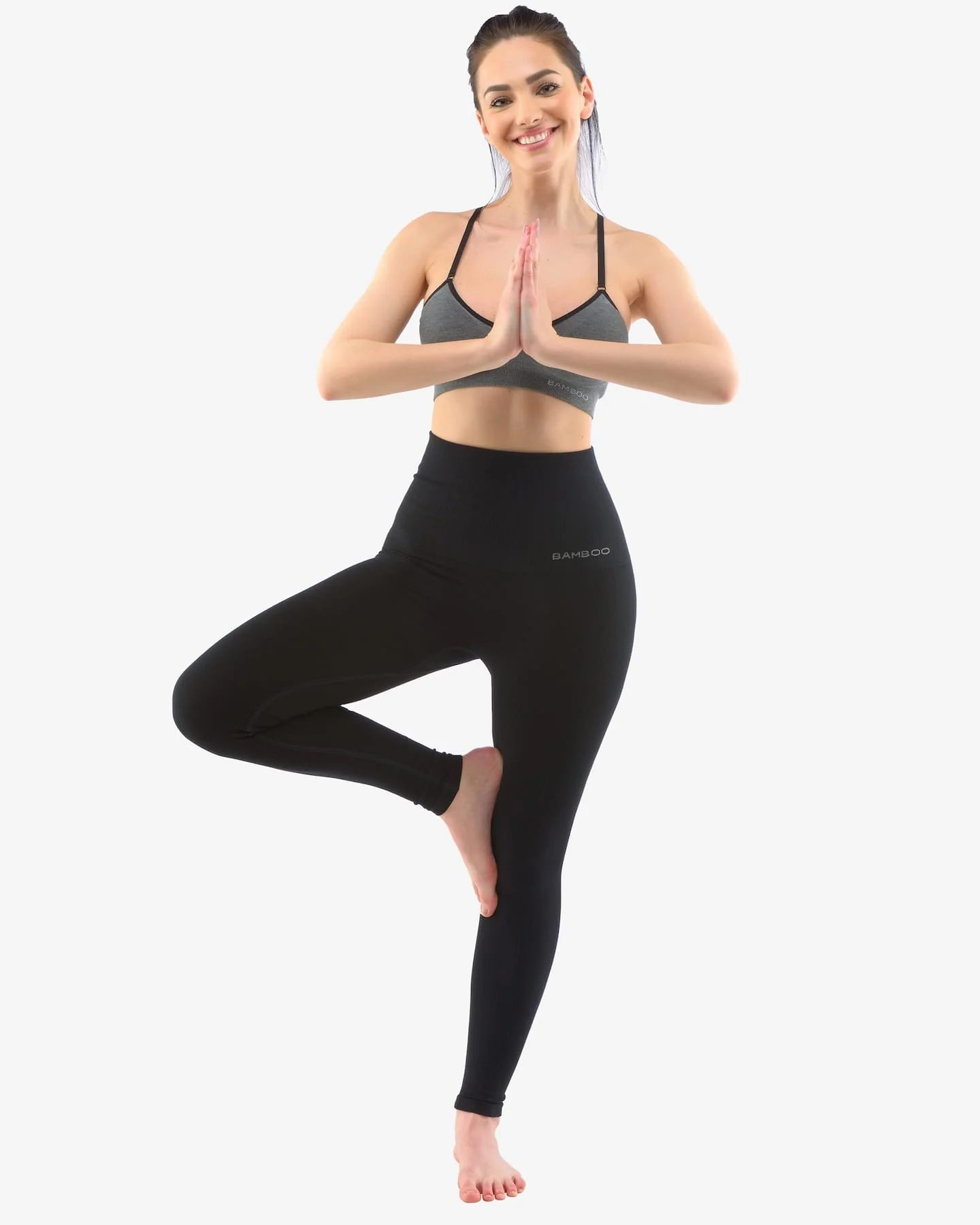 High Waist Bamboo Sports Leggings
