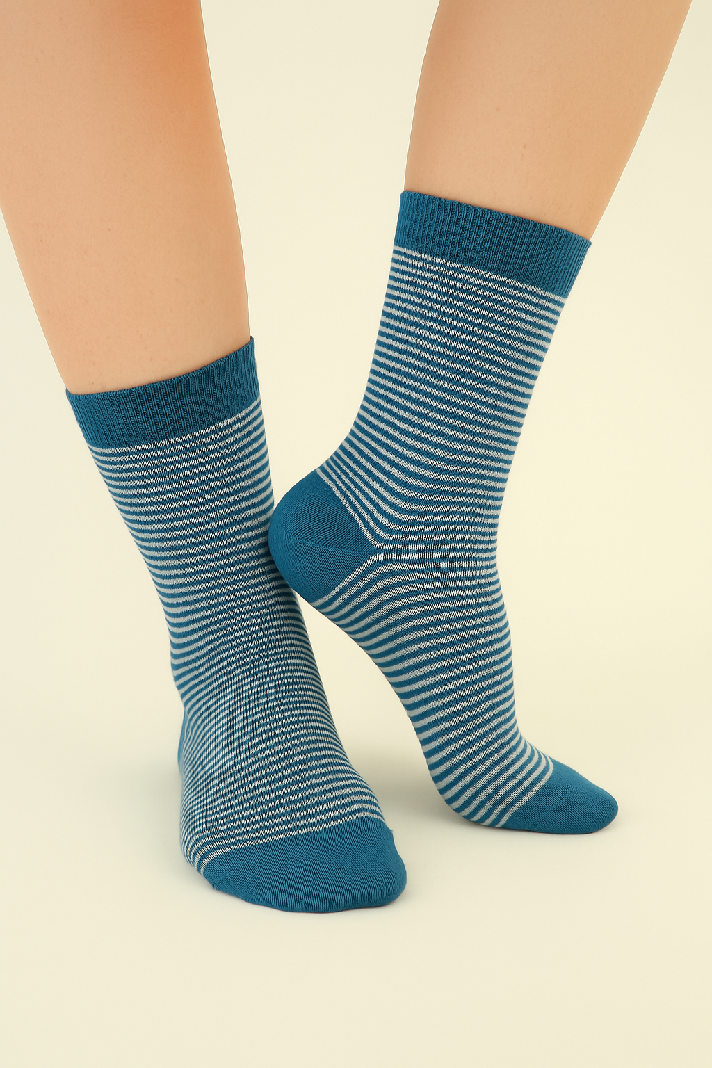 Striped Bamboo Socks - 6 pairs