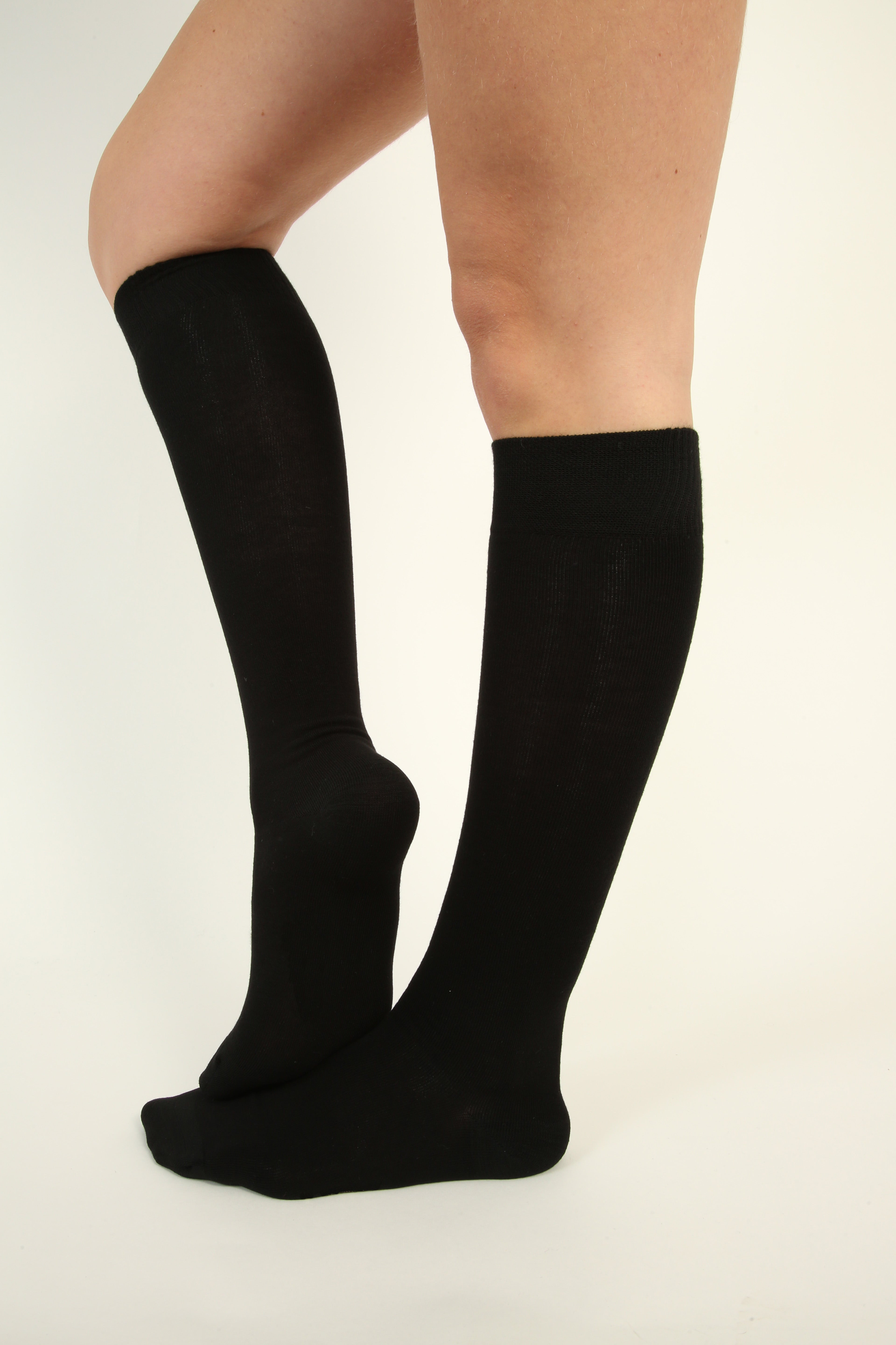 Knee-High Bamboo Socks - 4 pairs