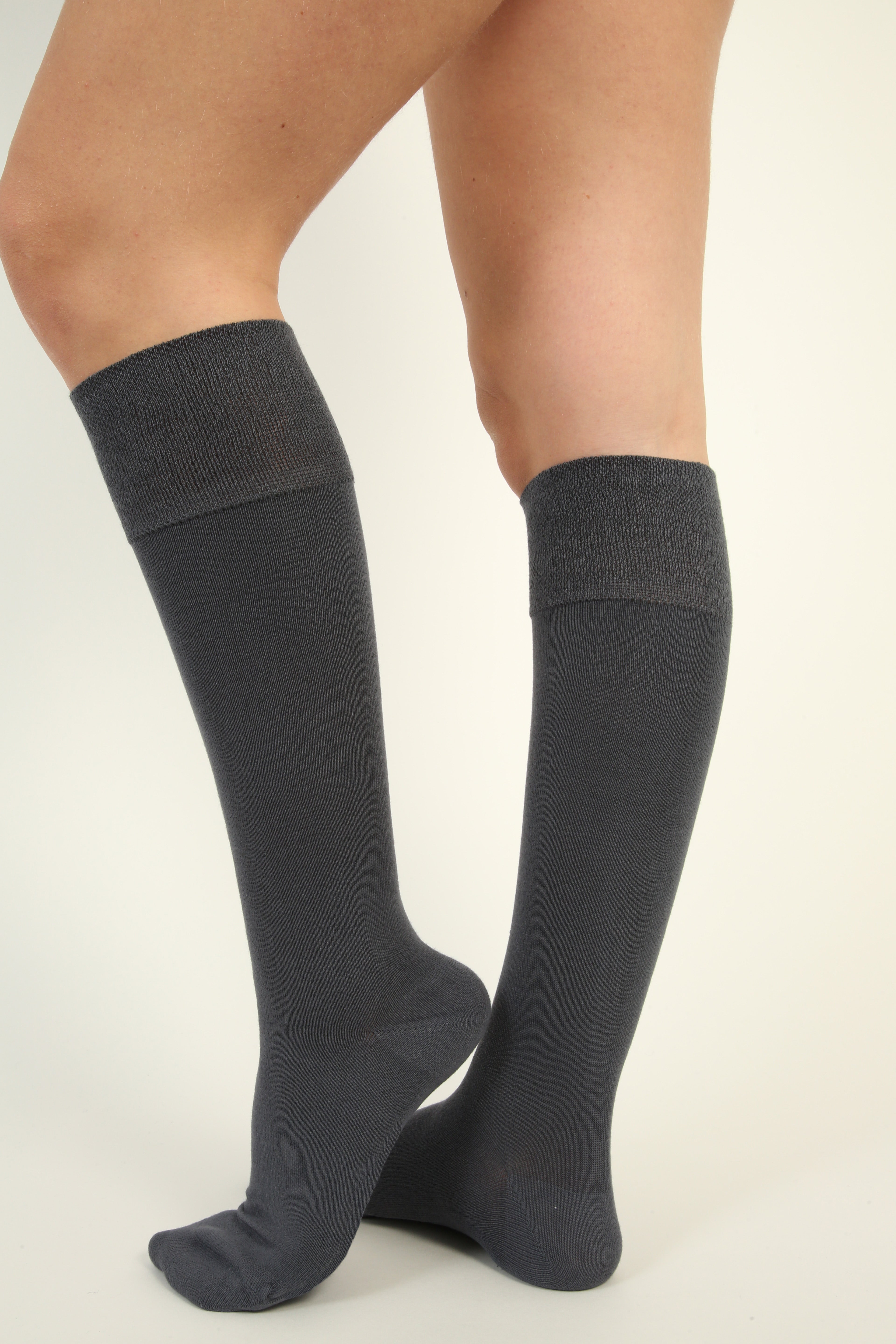 Knee-High Bamboo Socks - 4 pairs