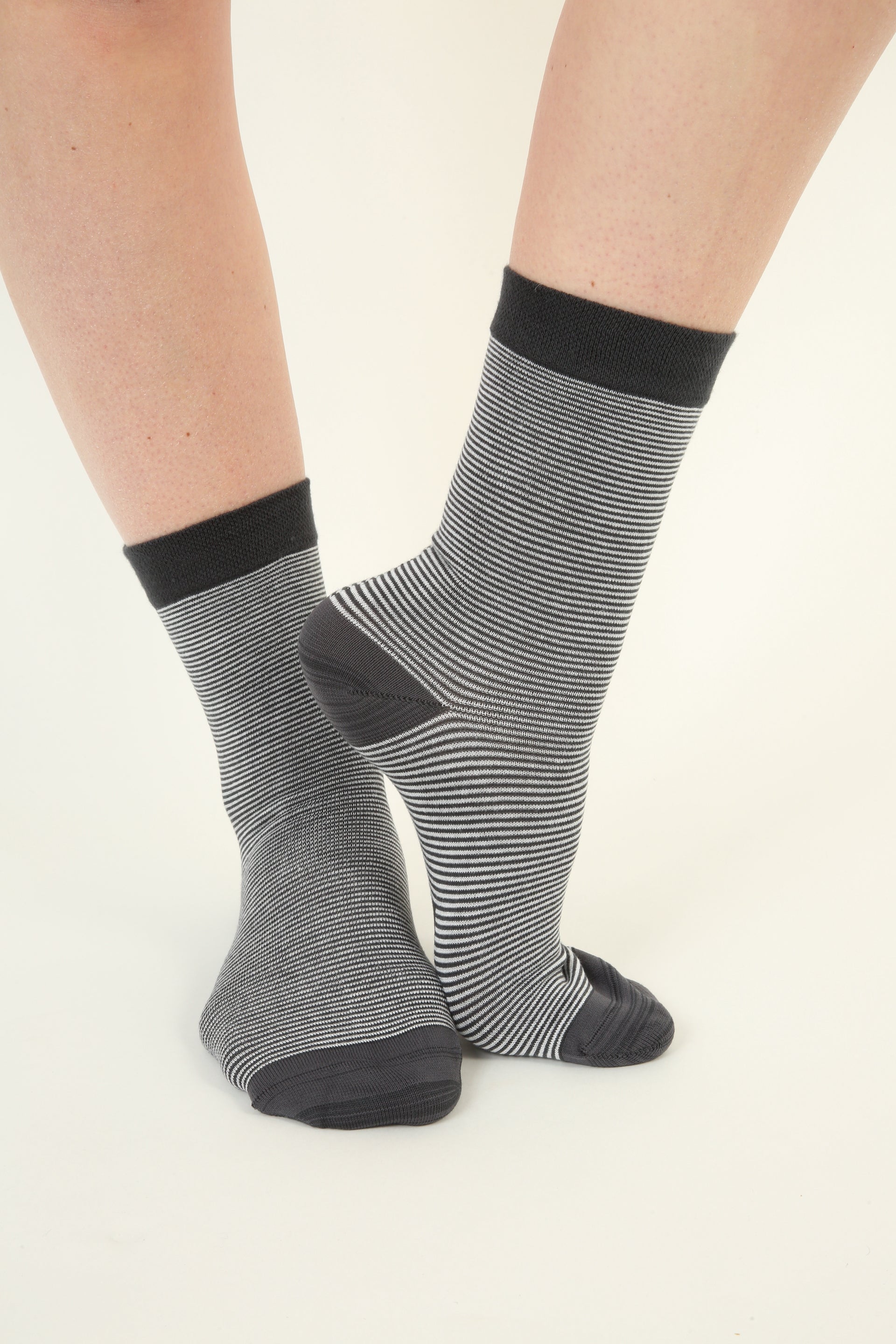 Striped Bamboo Socks - 6 pairs