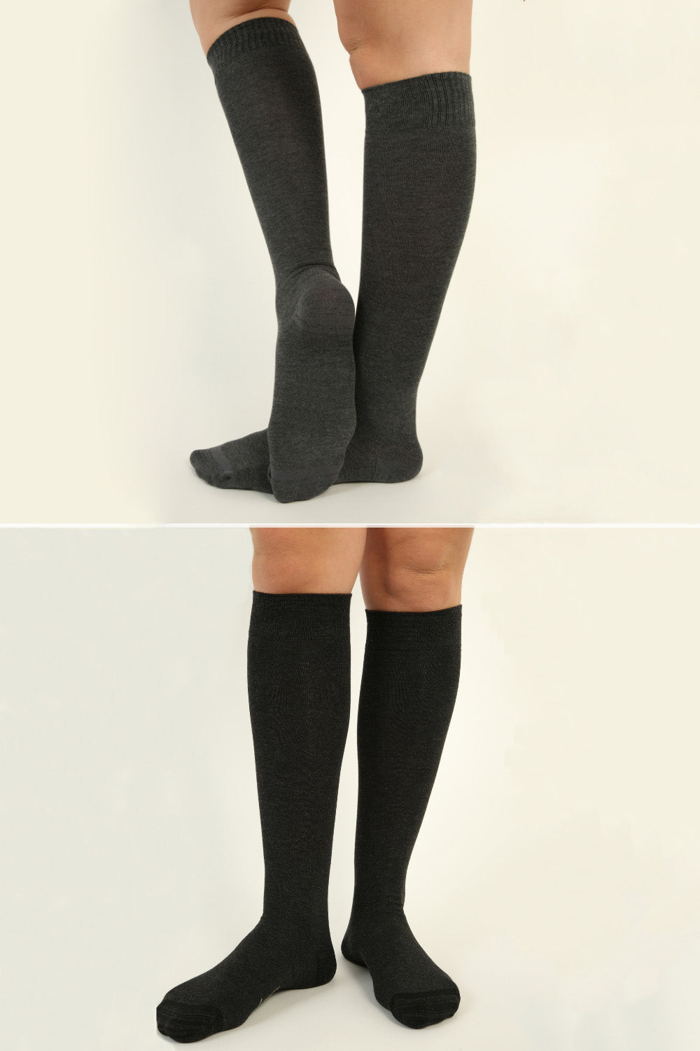 Knee-High Bamboo Socks - 4 pairs
