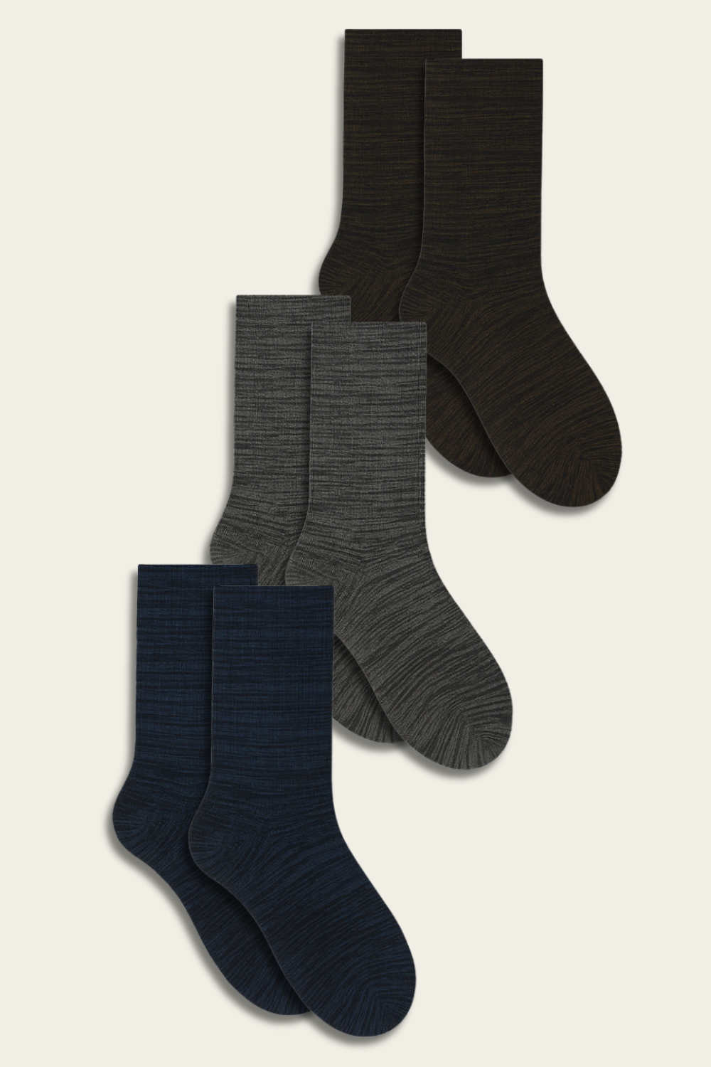 Bamboo and Cotton Socks - 3 pairs