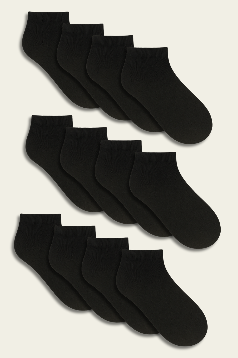 Low Bamboo Socks - 6 pairs