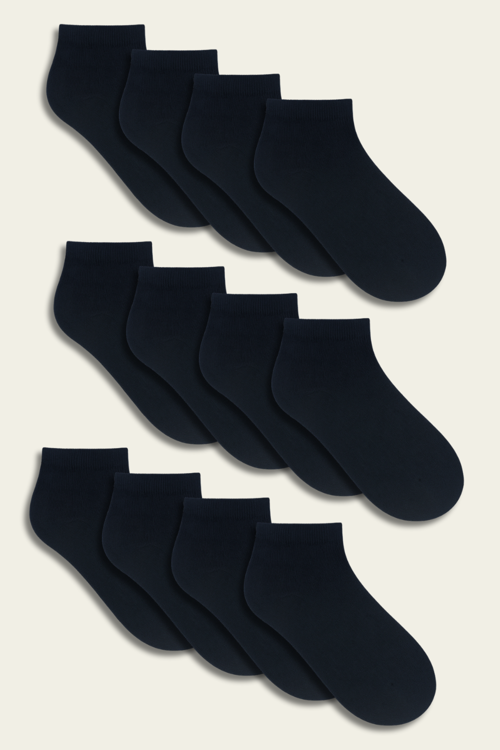 Low Bamboo Socks - 6 pairs