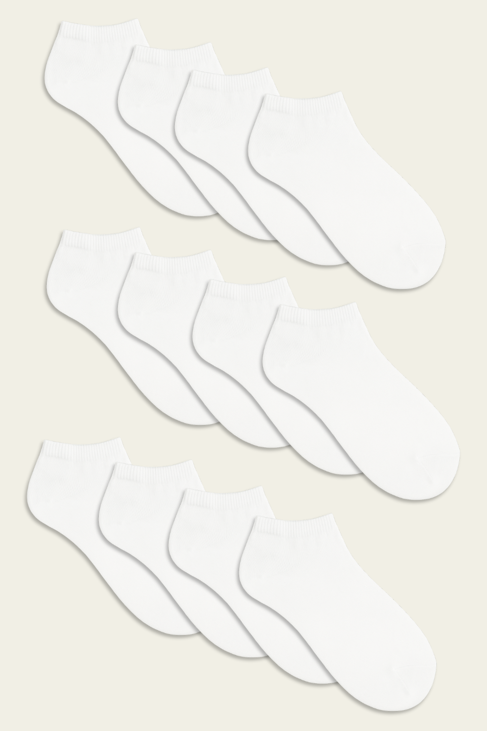 Low Bamboo Socks - 6 pairs
