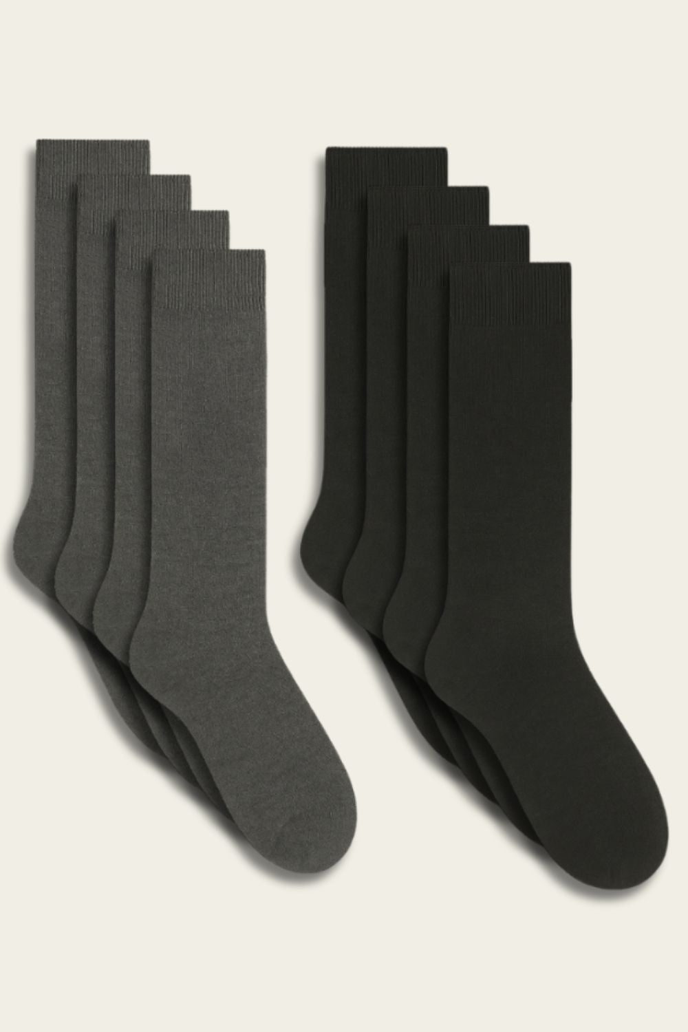 Knee-High Bamboo Socks - 4 pairs