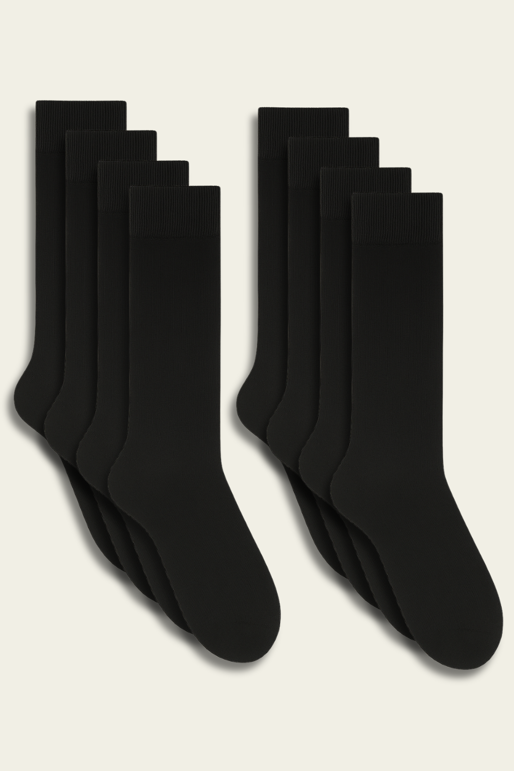 Knee-High Bamboo Socks - 4 pairs