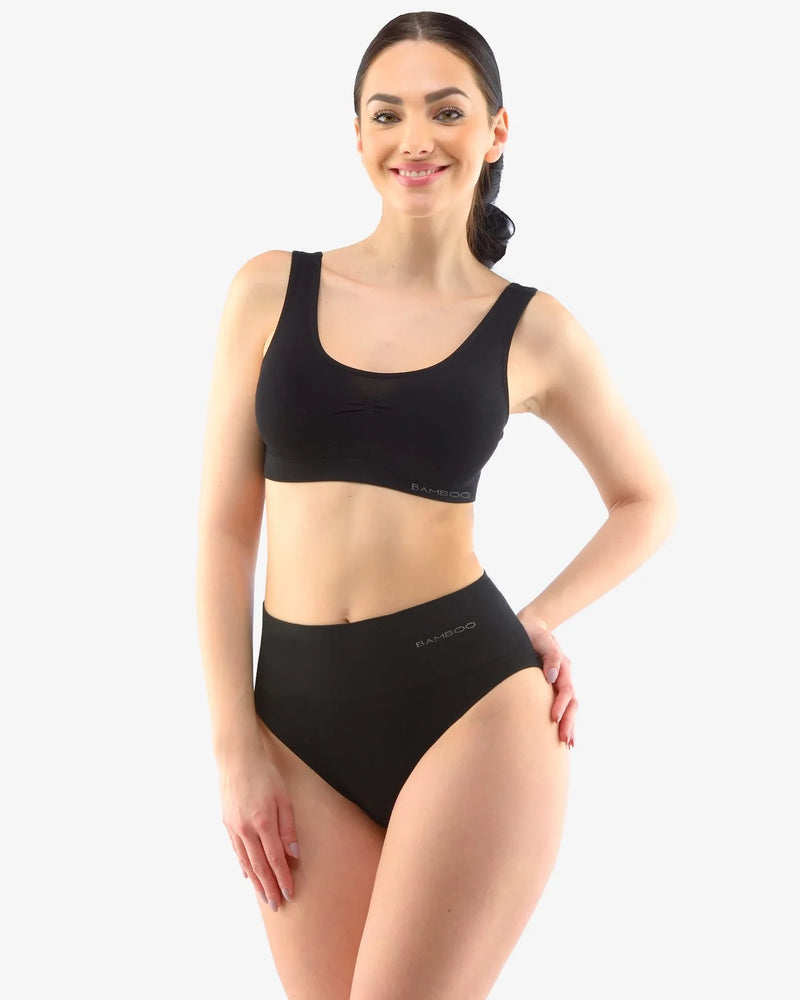 Wide Waist Bamboo Briefs
