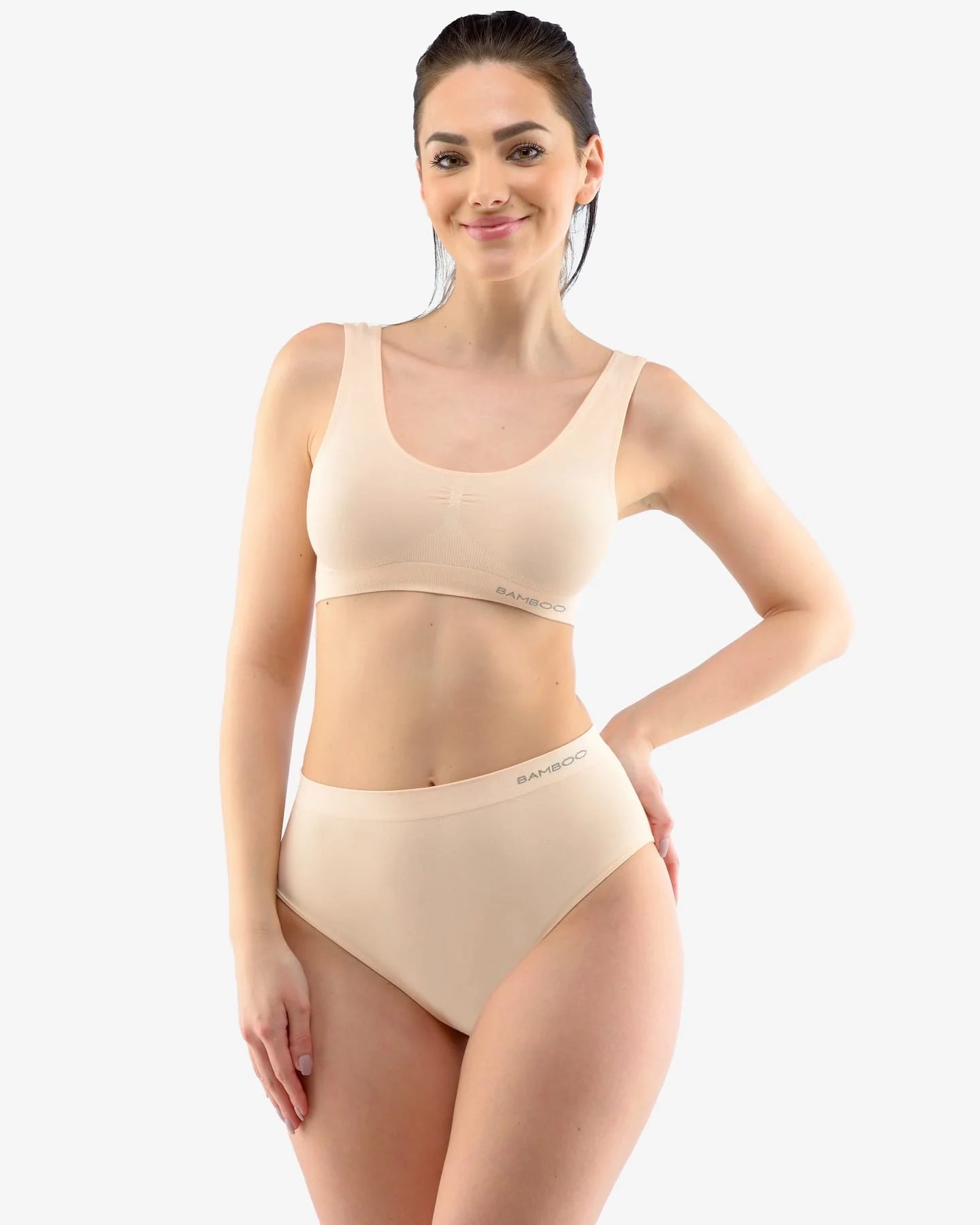 Wide Strap Bamboo Bra