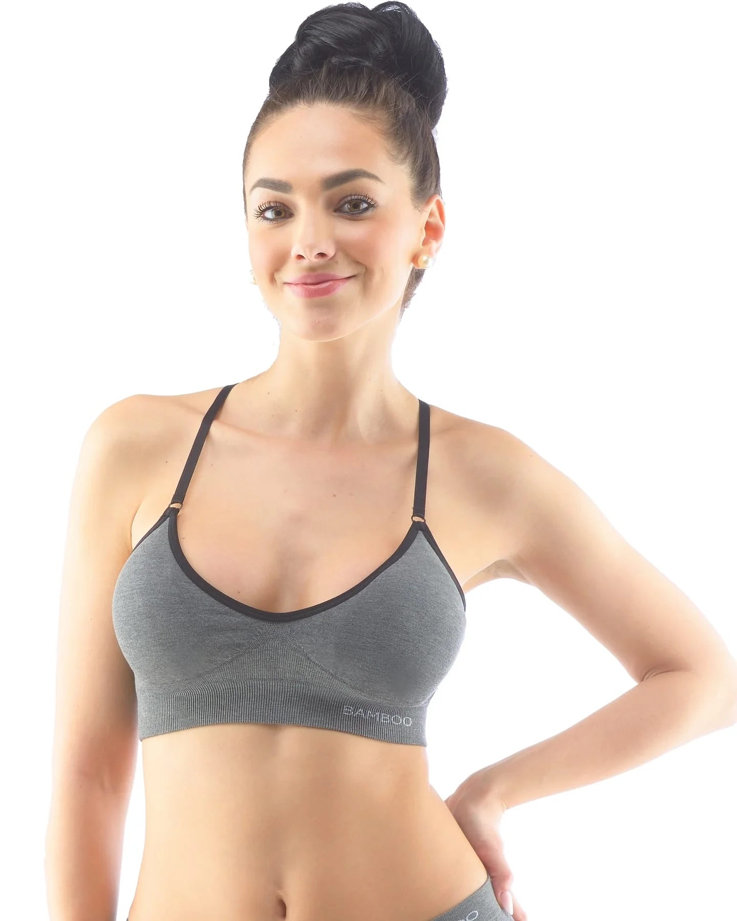 Padded Bamboo Bra with adjustable straps