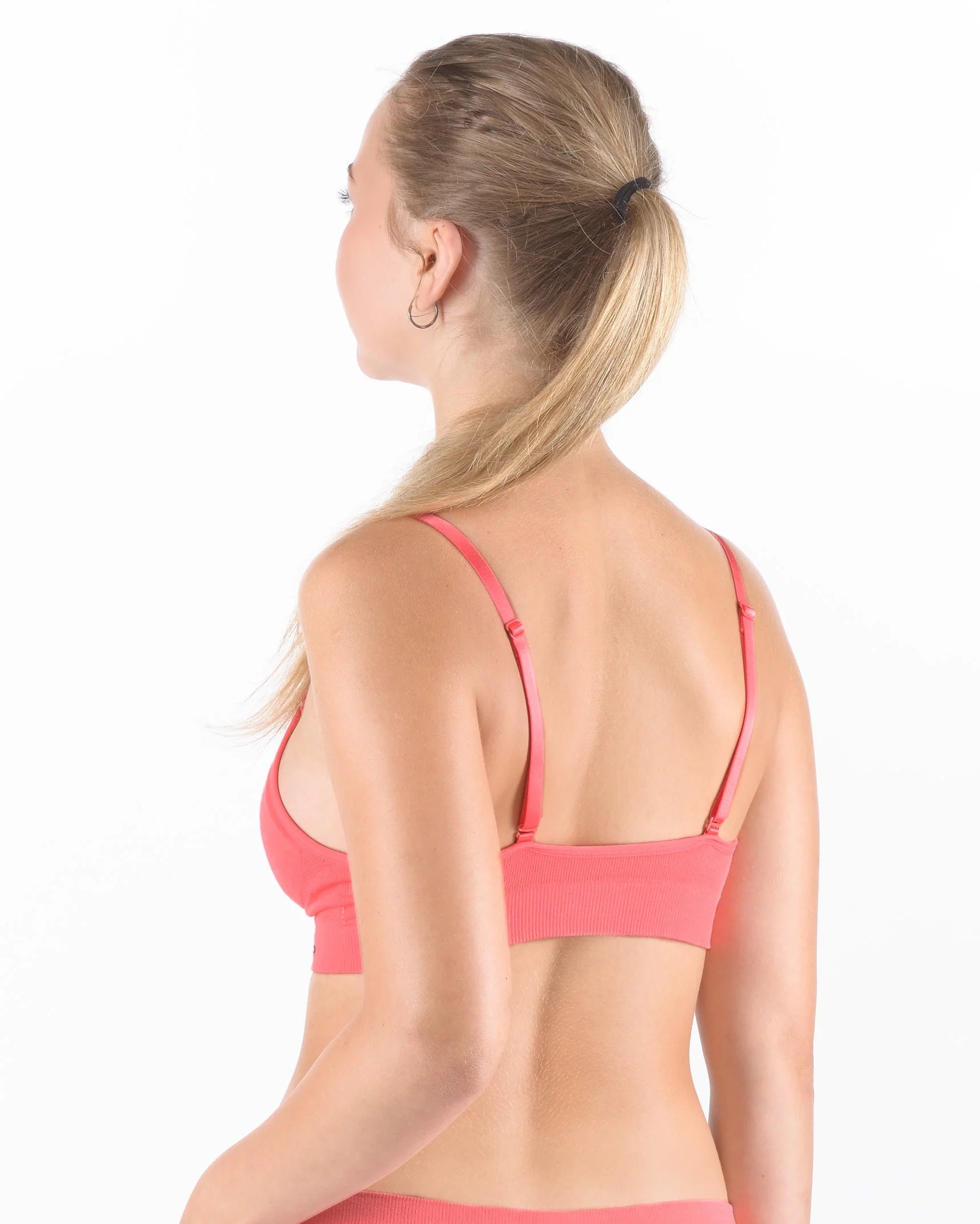 Convertible Padded Bamboo Bra with adjustable straps